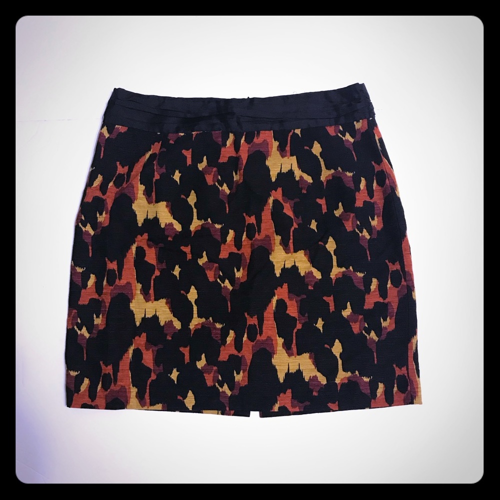 Black & Orange Silk Color Splash Pencil [SK-61]